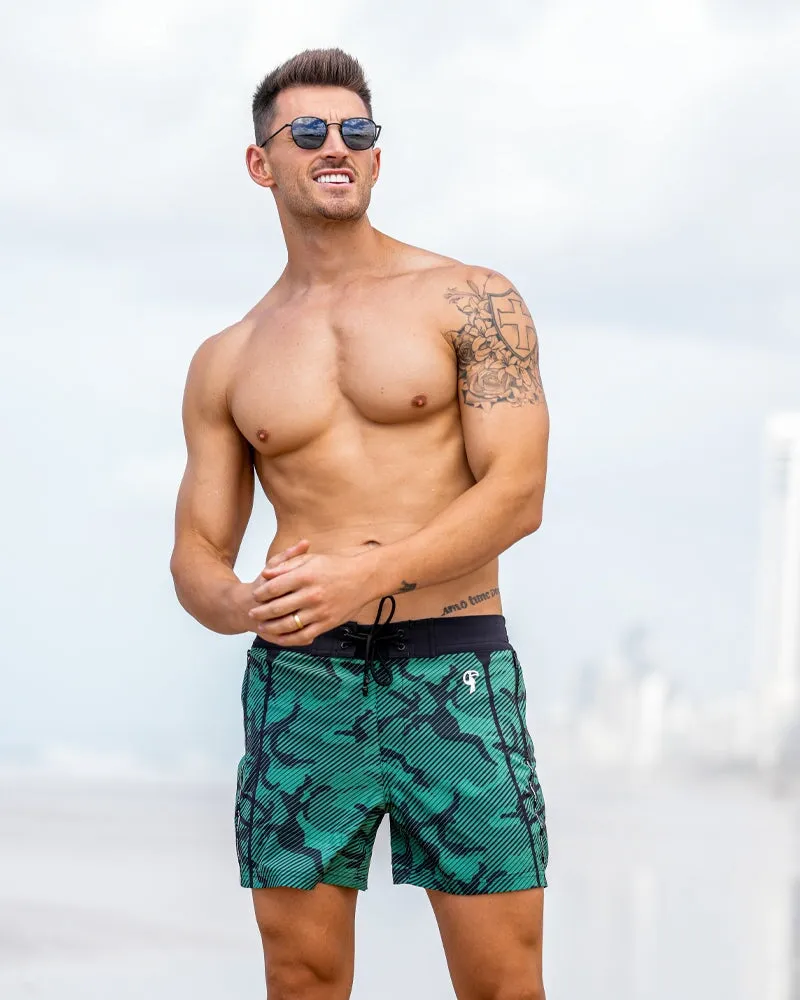 Striped Green Camo - 5"