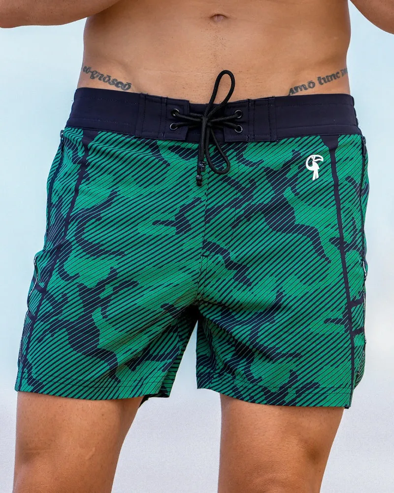 Striped Green Camo - 5"