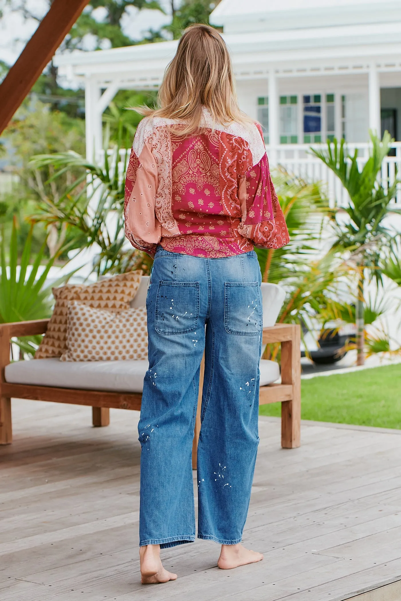 Sun Valley Bandana Tunic~ Free People
