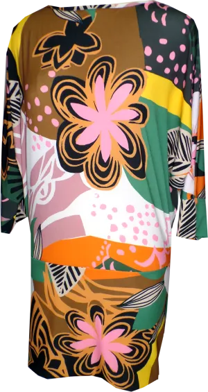 Sunflower Dolman Dress