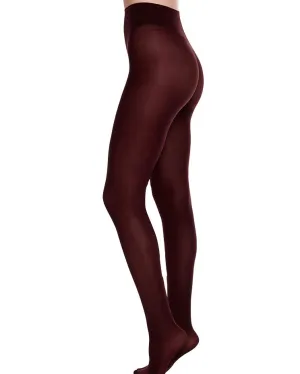 Swedish Stockings - Olivia Premium 60 Denier Tights - Bordeaux
