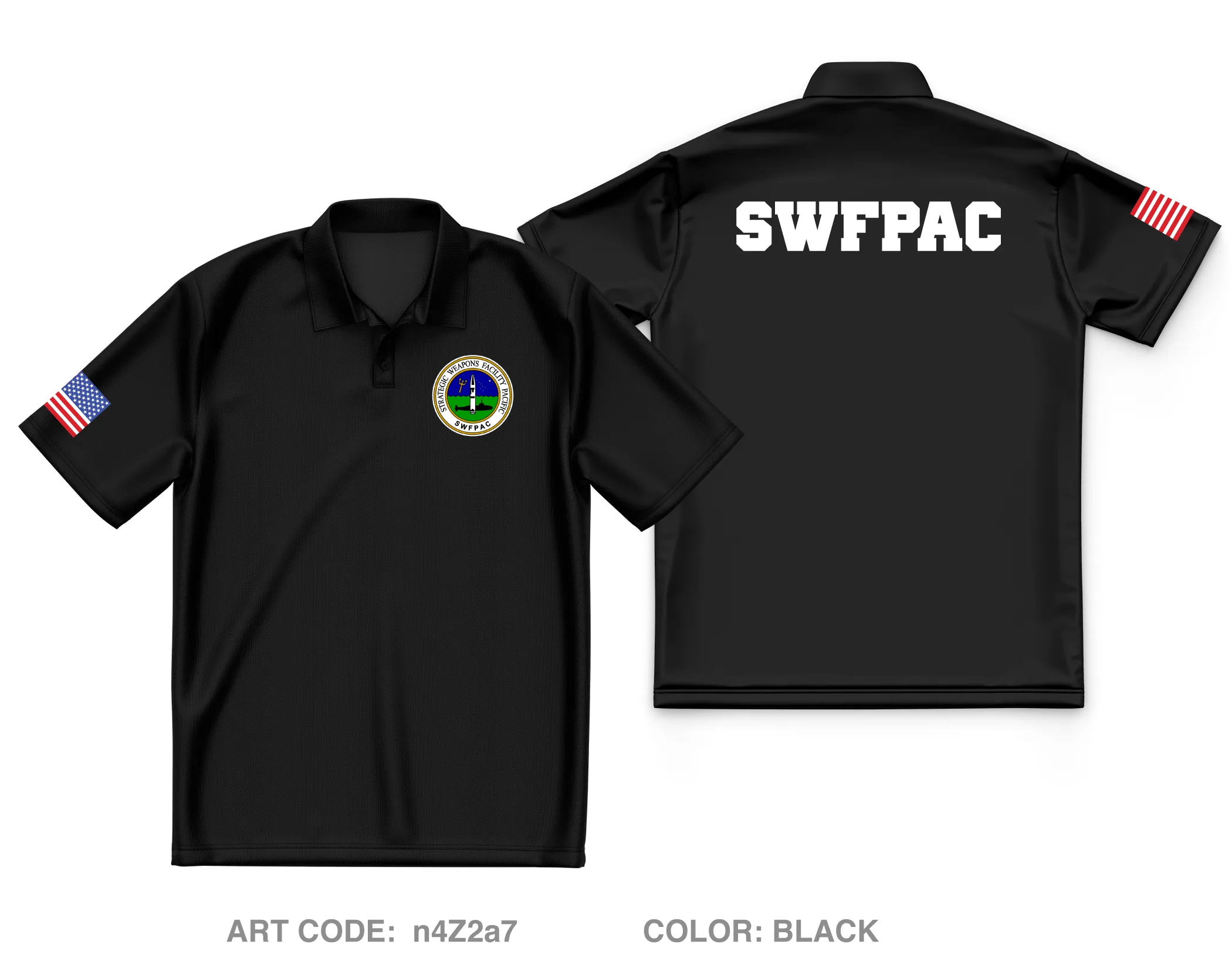 SWFPAC Core Men's SS Performance Polo - n4Z2a7