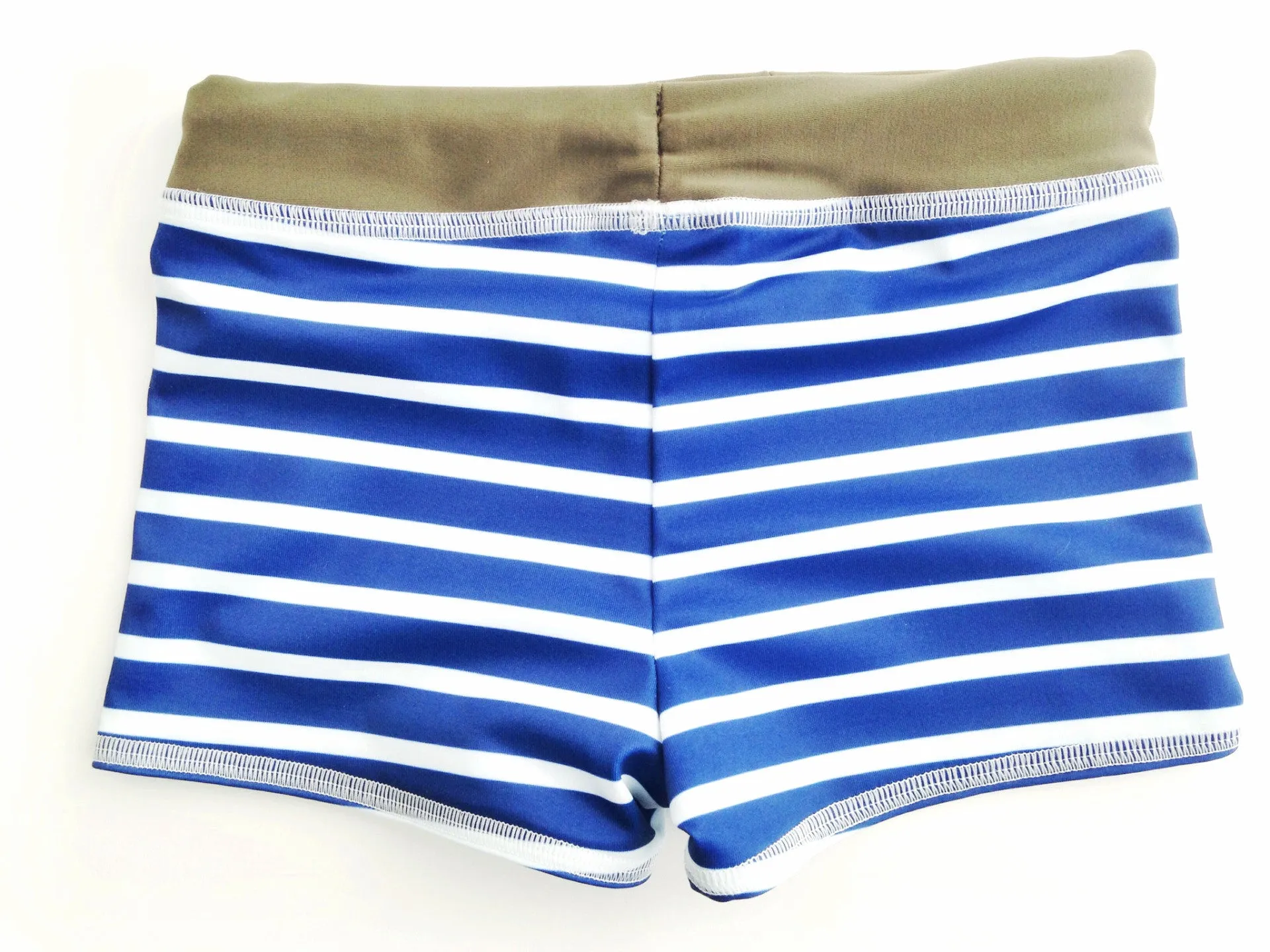 Swim Trunk in Ahoy Stripe