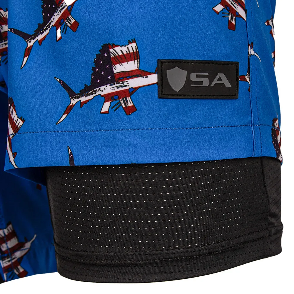 Swim Trunks | Patriotic Game On