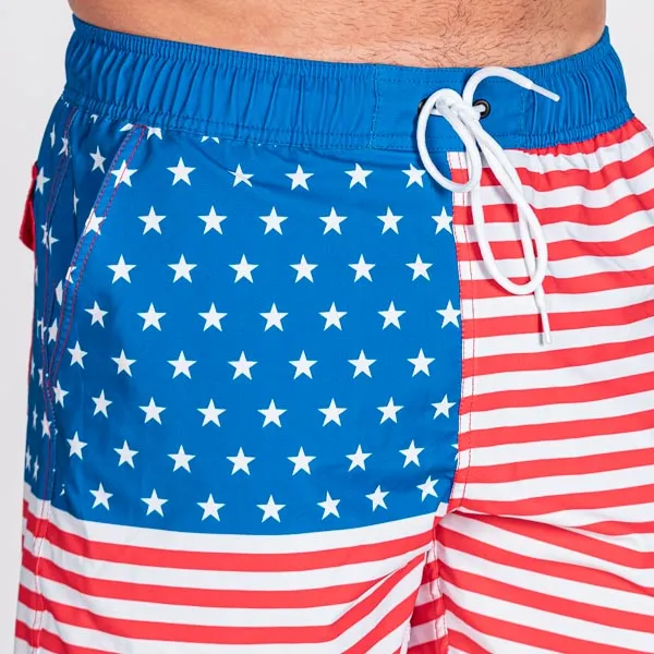 Swim Trunks | Stars & Pinstripes