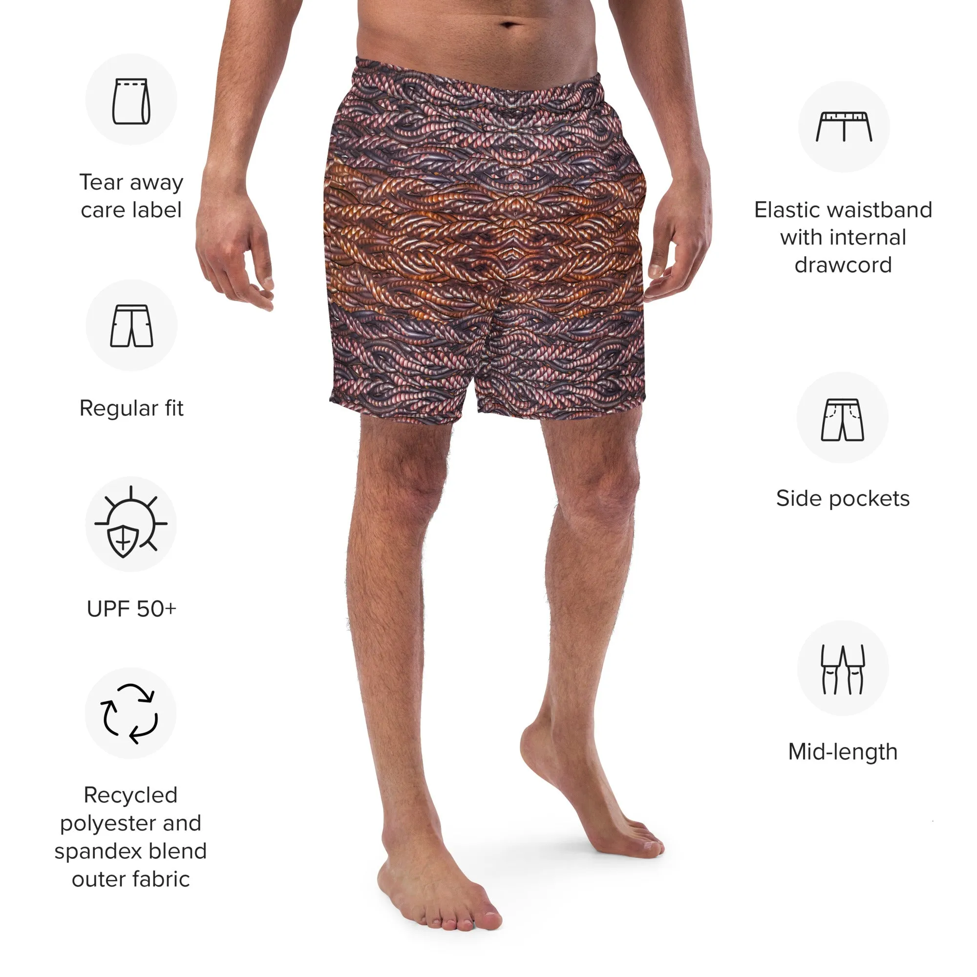 Swim Trunks (Virilis)(Grail Hearth Core Copper Fabric) RJSTHS2023 RJS
