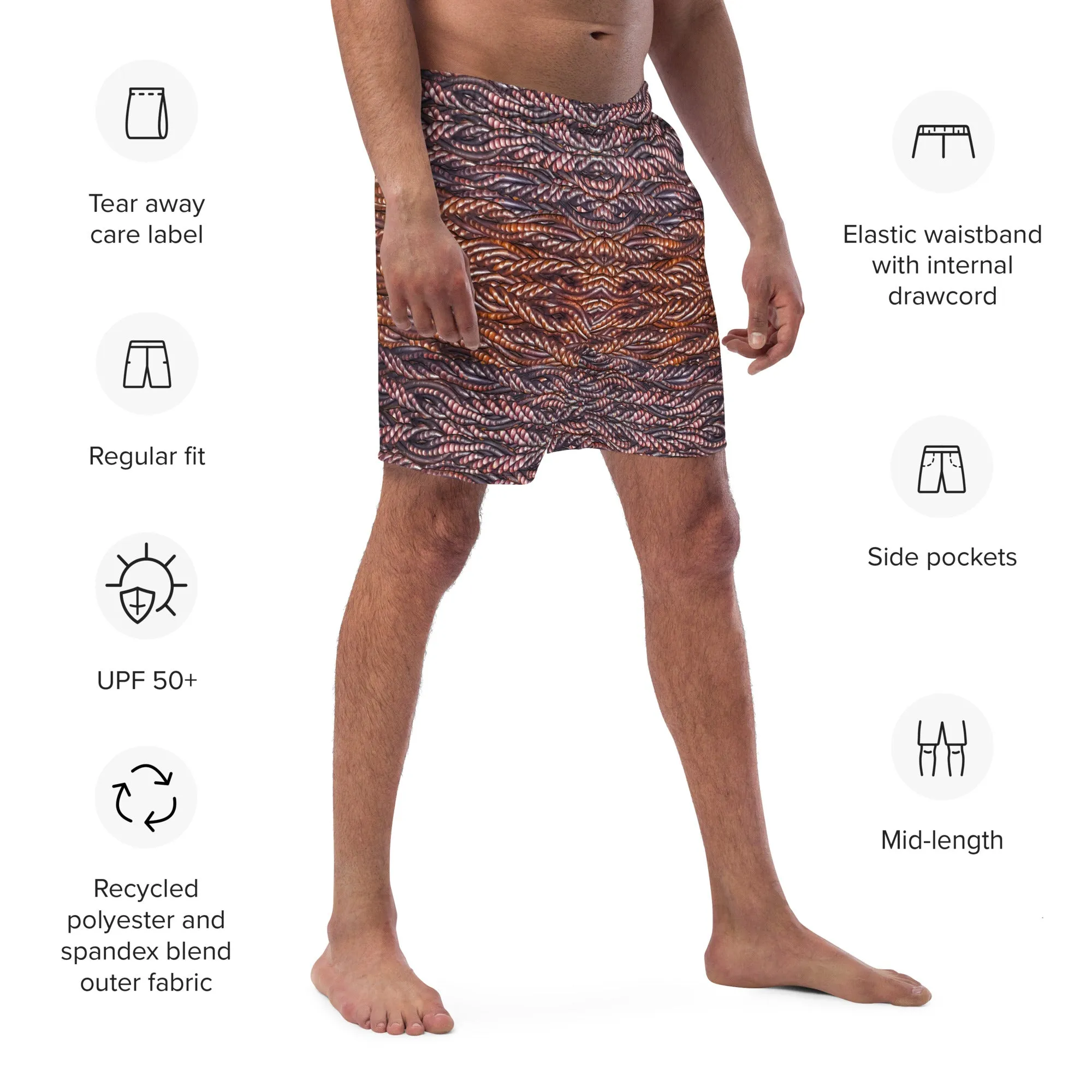 Swim Trunks (Virilis)(Grail Hearth Core Copper Fabric) RJSTHS2023 RJS