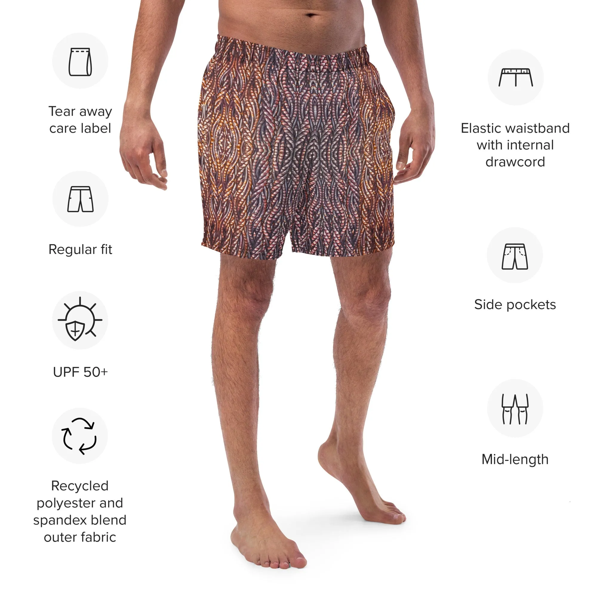 Swim Trunks (Virilis)(Grail Hearth Core Copper Fabric) RJSTHS2023 RJS