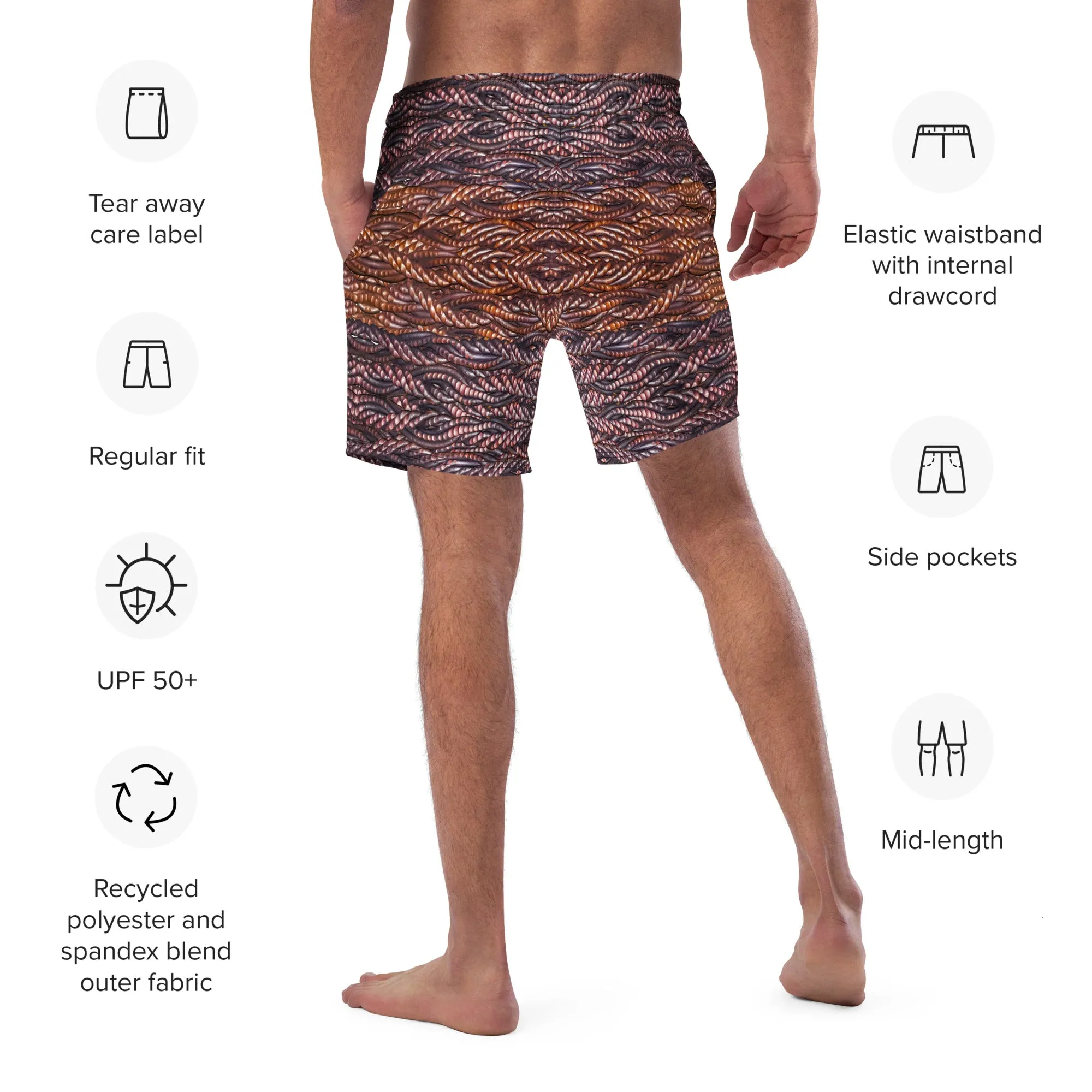 Swim Trunks (Virilis)(Grail Hearth Core Copper Fabric) RJSTHS2023 RJS