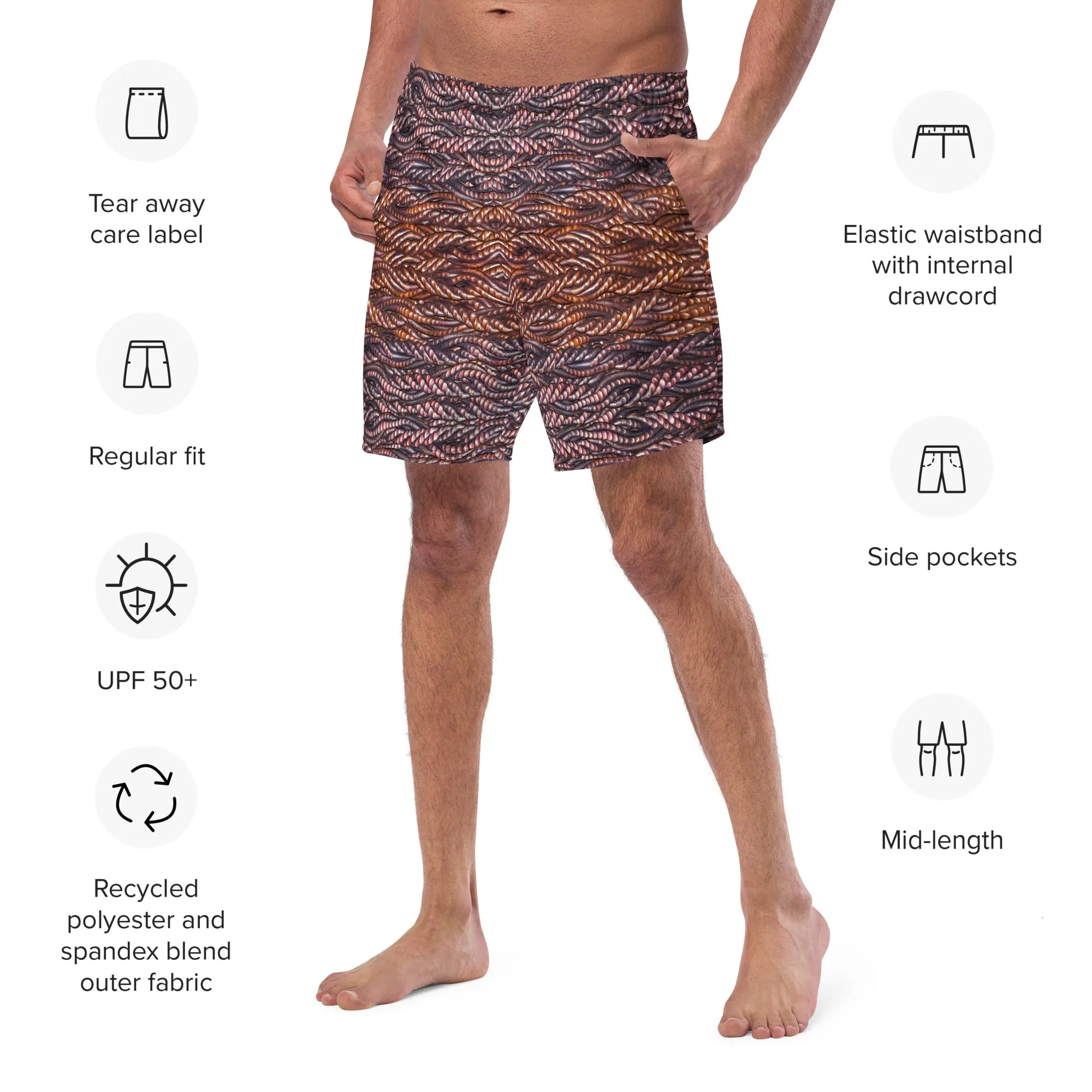 Swim Trunks (Virilis)(Grail Hearth Core Copper Fabric) RJSTHS2023 RJS