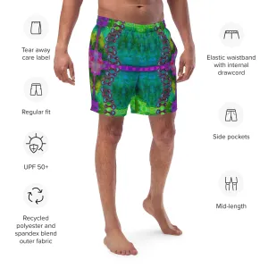 Swim Trunks (Virilis)(Grail Night Rose Blue Logo) RJSTH@Fabric#11 RJSTHS2023 RJS