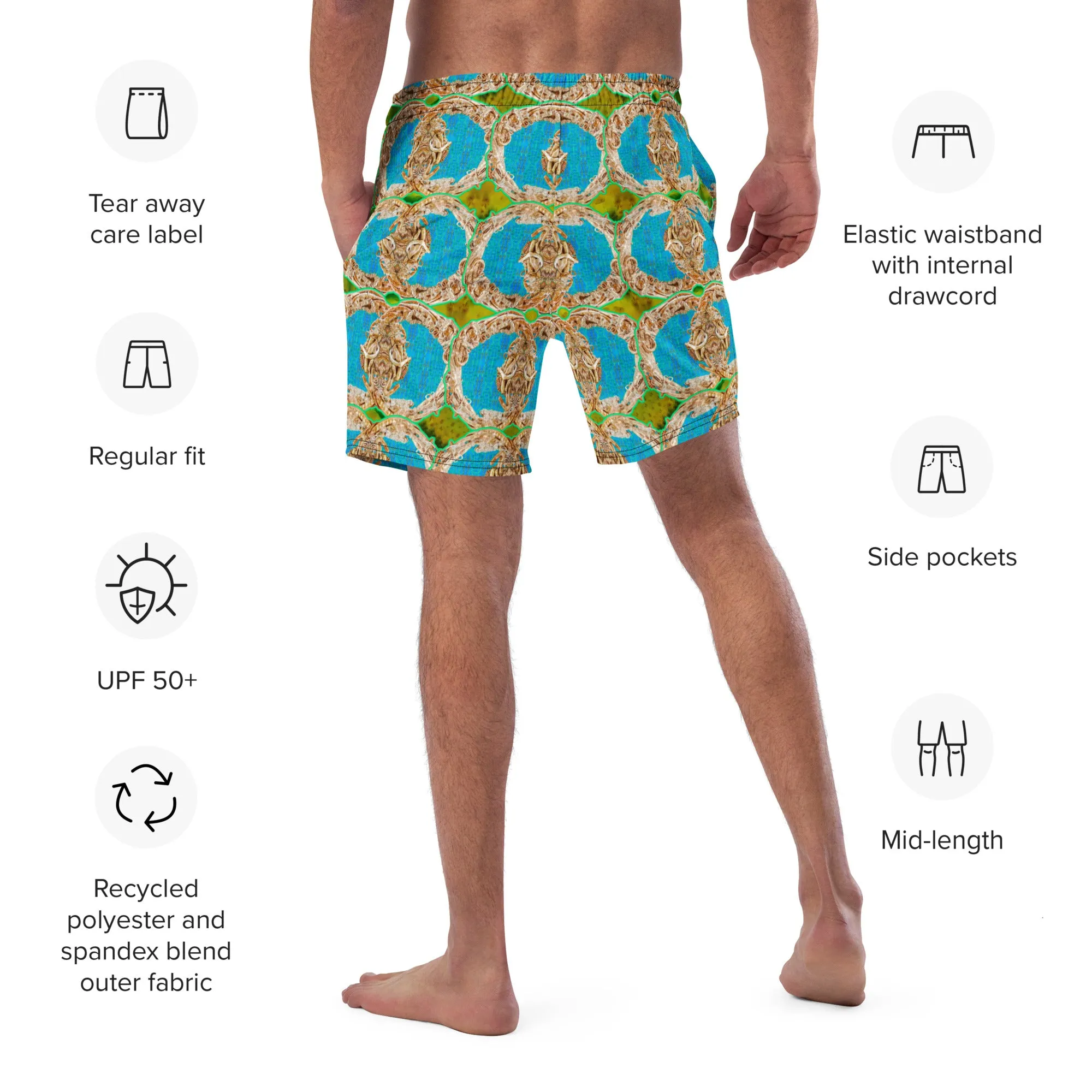 Swim Trunks (Virilis)(Ouroboros Smith Butterfly) RJSTH@Fabric#10 RJSTHS2023 RJS