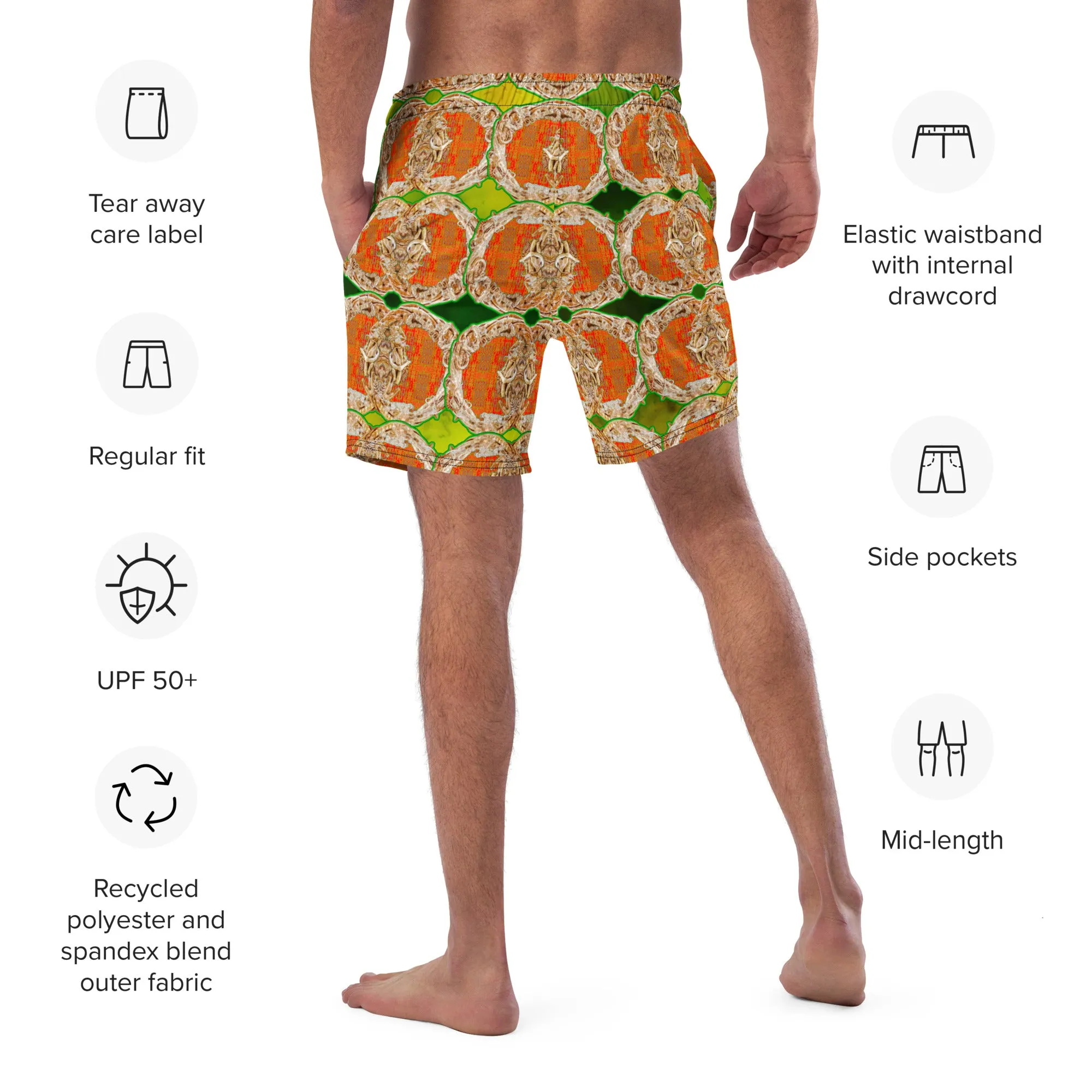Swim Trunks (Virilis)(Ouroboros Smith Butterfly) RJSTH@Fabric#3 RJSTHS2023 RJS