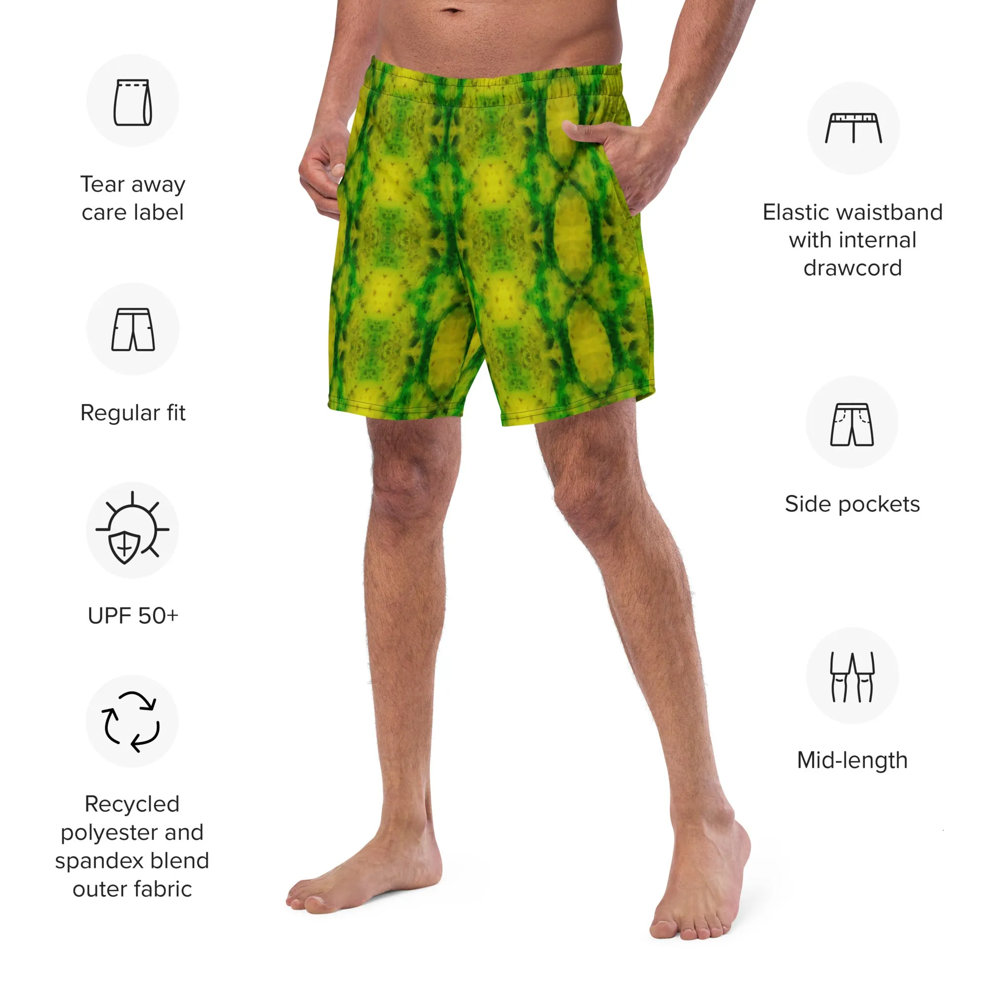 Swim Trunks (Virilis)(Purely Jade Light) RJSTHS2023 RJS