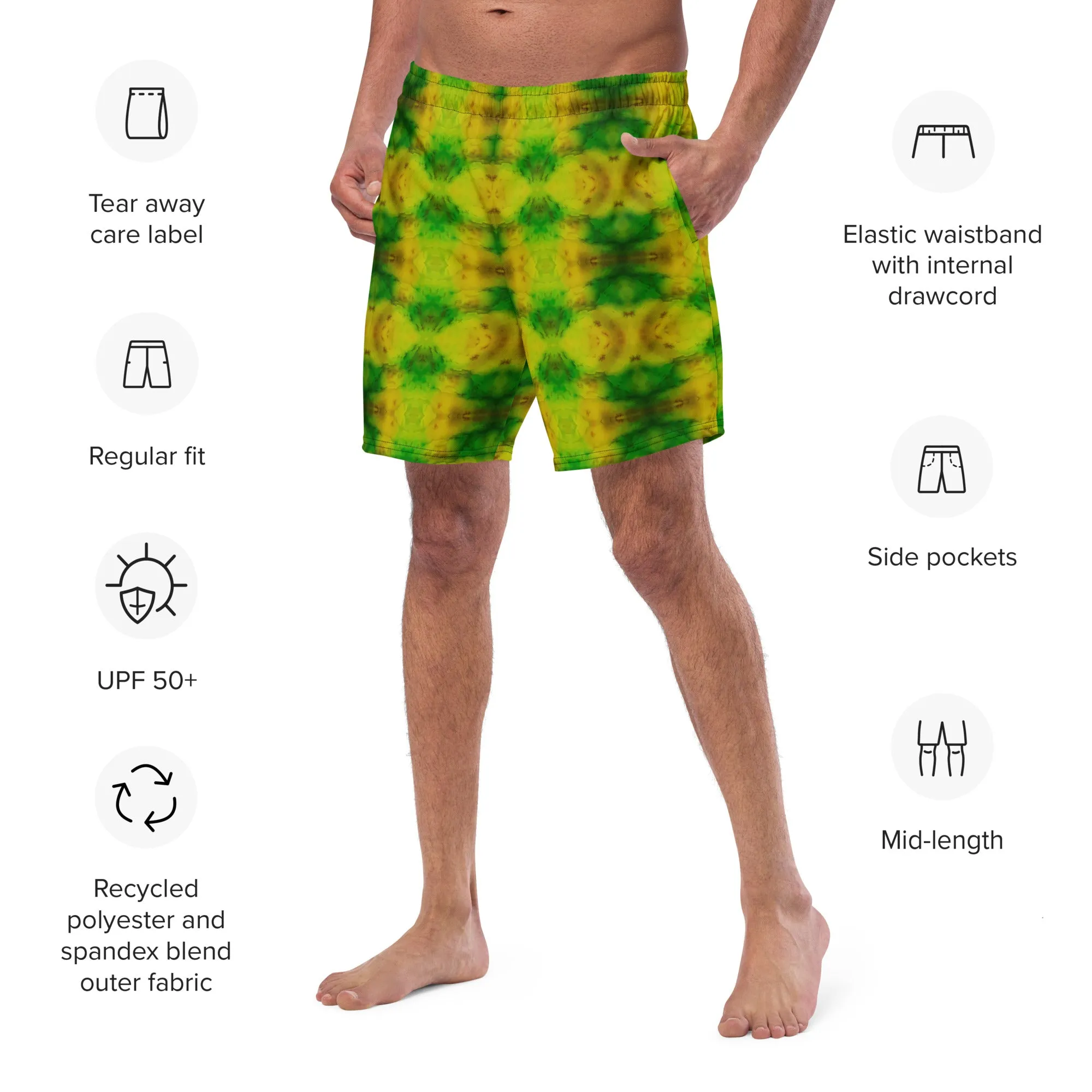 Swim Trunks (Virilis)(Purely Jade Light) RJSTHS2023 RJS