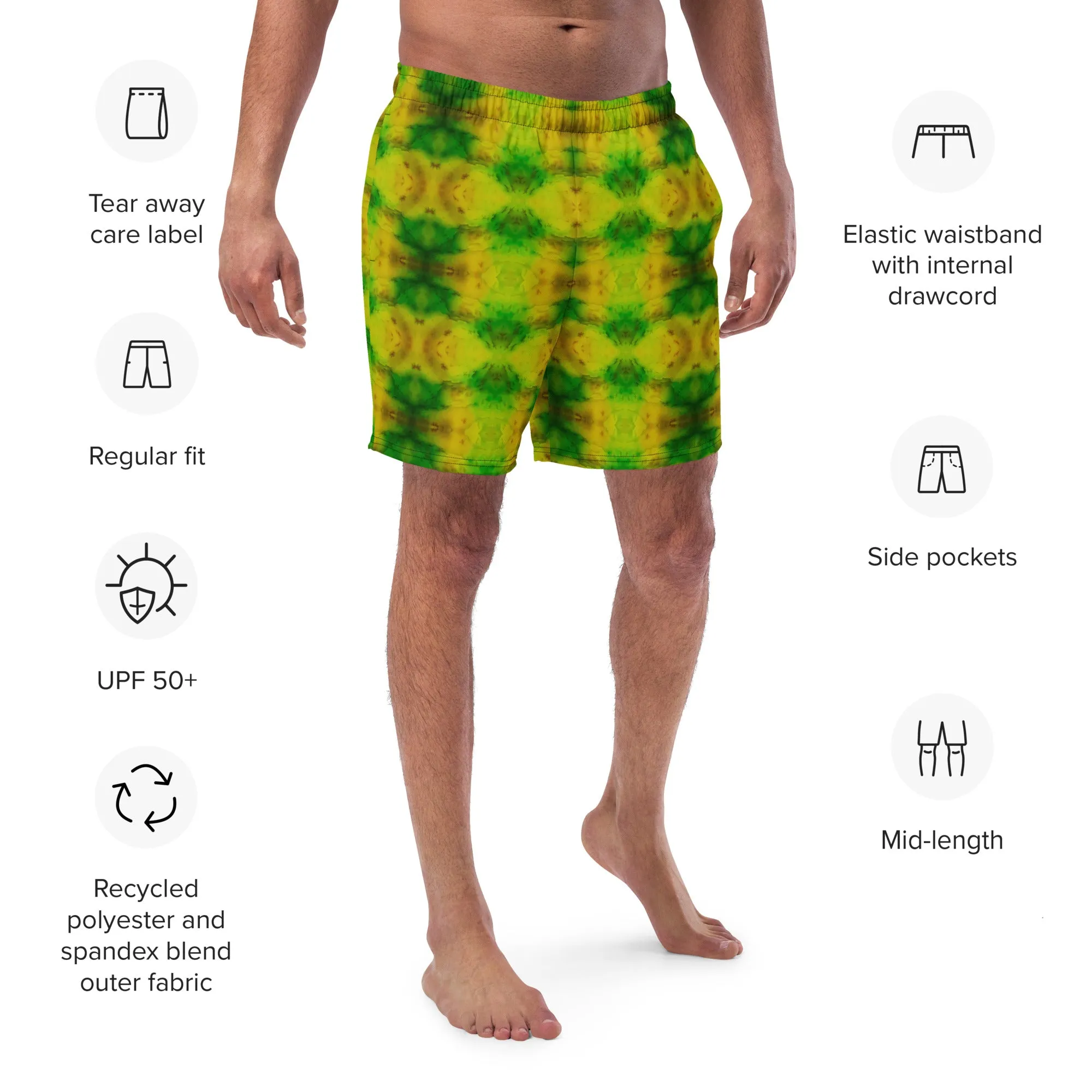 Swim Trunks (Virilis)(Purely Jade Light) RJSTHS2023 RJS