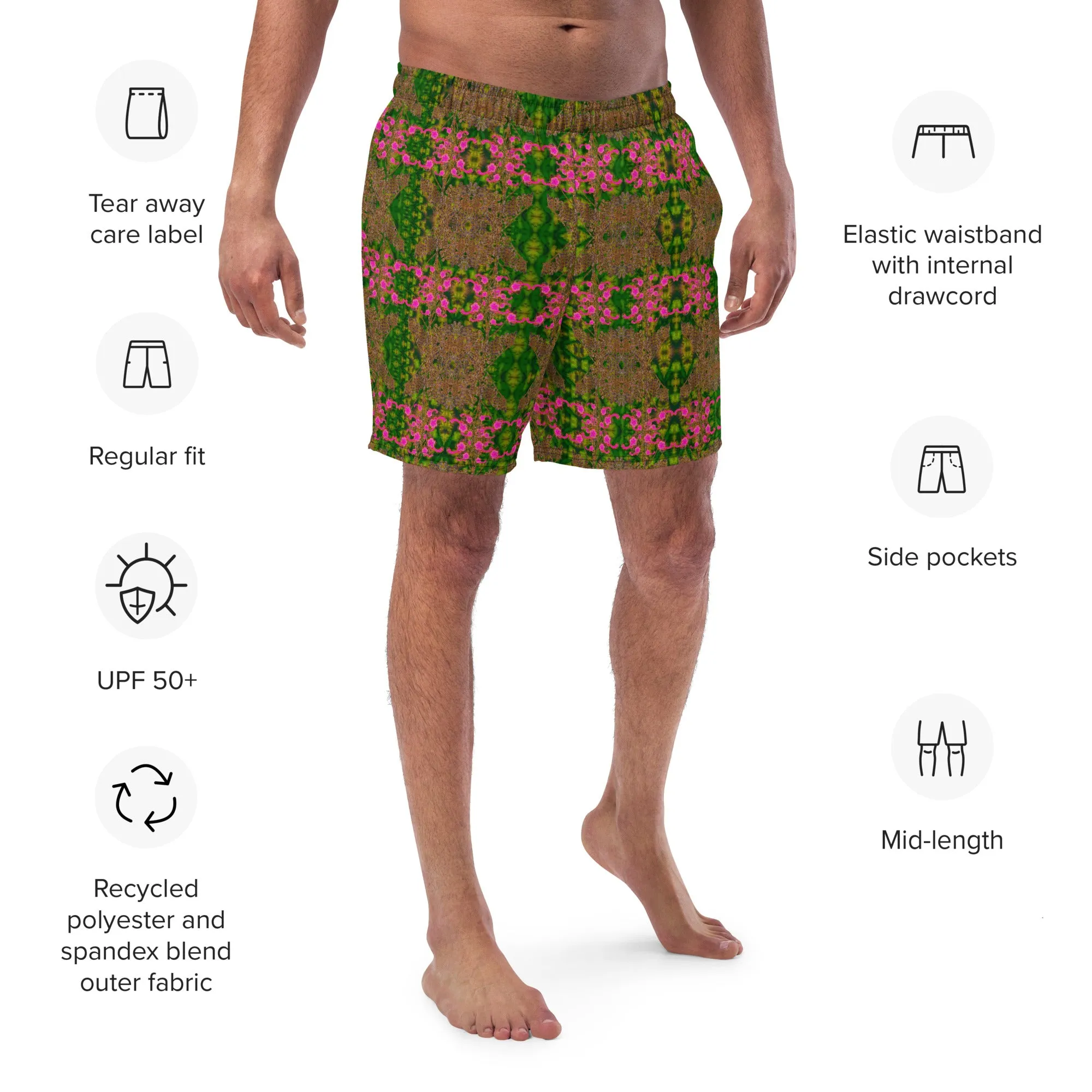 Swim Trunks (Virilis)(WindSong Flower) RJSTH@Fabric#7 RJSTHS2023 RJS