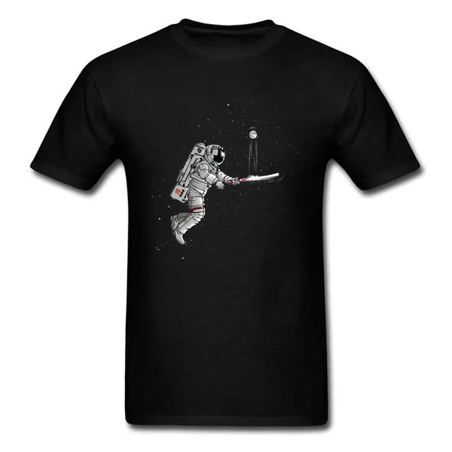 T Shirt Cricket Space Astronaut Spaceman Design World Cup Season