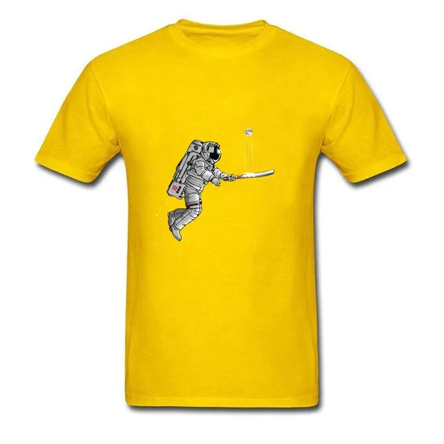 T Shirt Cricket Space Astronaut Spaceman Design World Cup Season