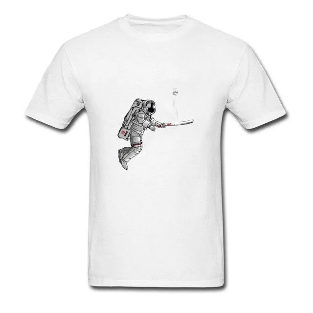 T Shirt Cricket Space Astronaut Spaceman Design World Cup Season