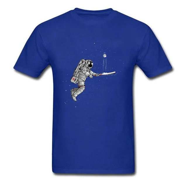 T Shirt Cricket Space Astronaut Spaceman Design World Cup Season