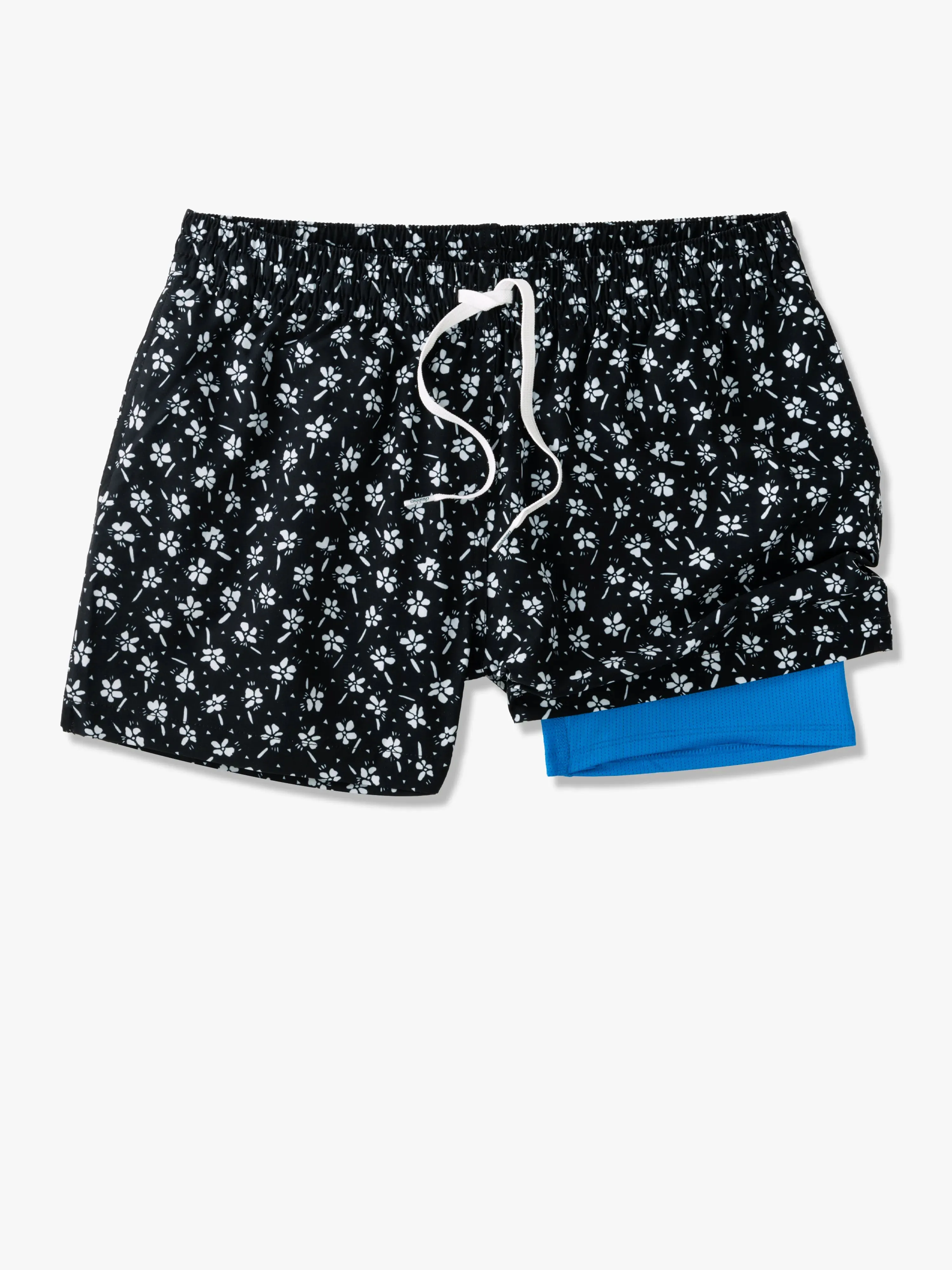 The Daisy Dives 4" (Classic Lined Swim Trunk)