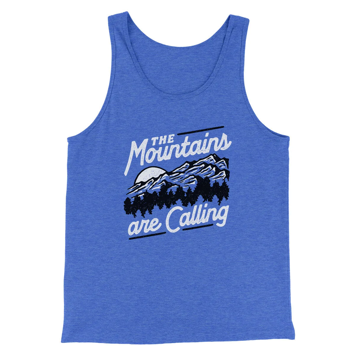 The Mountains Are Calling Men/Unisex Tank Top