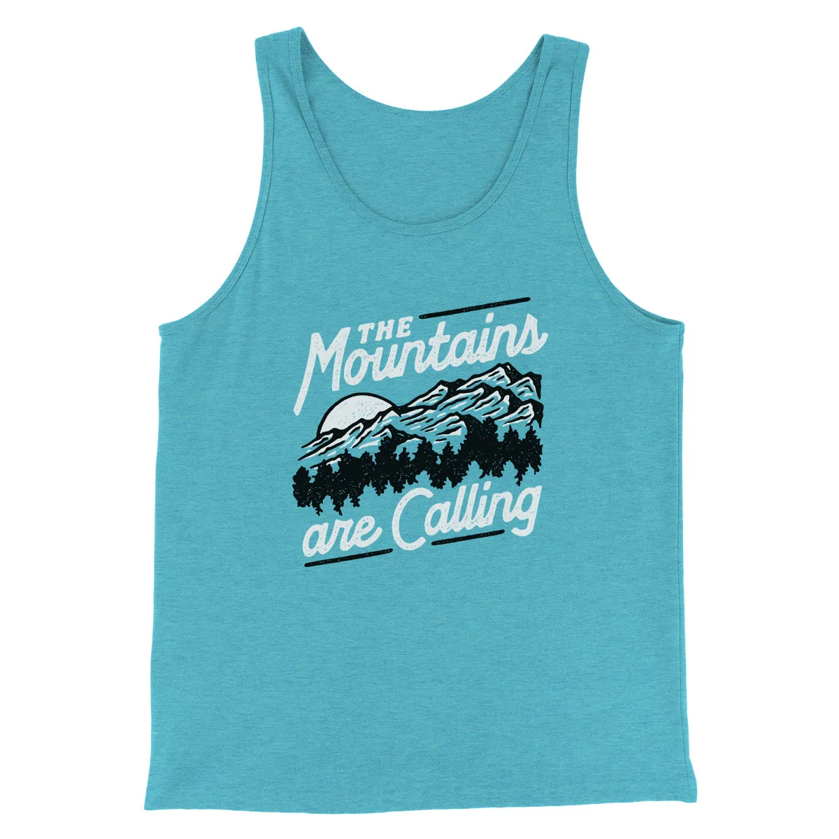 The Mountains Are Calling Men/Unisex Tank Top