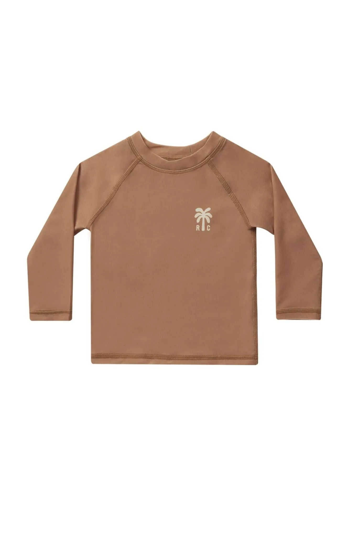 The Rash Guard by Rylee   Cru - Clay - BABY