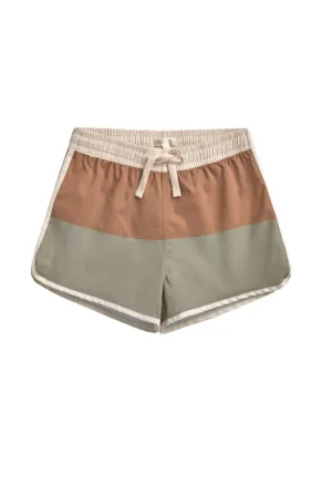 The Swim Trunk by Rylee   Cru - Colour Block - KIDS