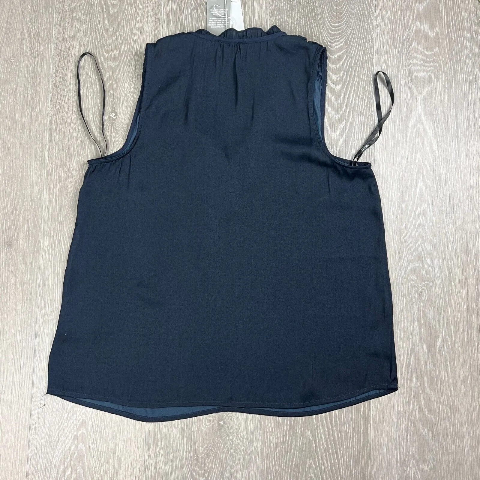 Tokito Womens Navy Tank Top Size 10 (New)