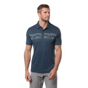 TRAVIS MATHEW MEN'S DROP ANCHOR POLO - INSIGNIA
