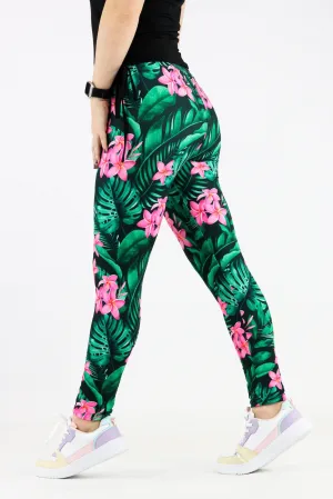 Tropical Oasis - Casual Full Leggings