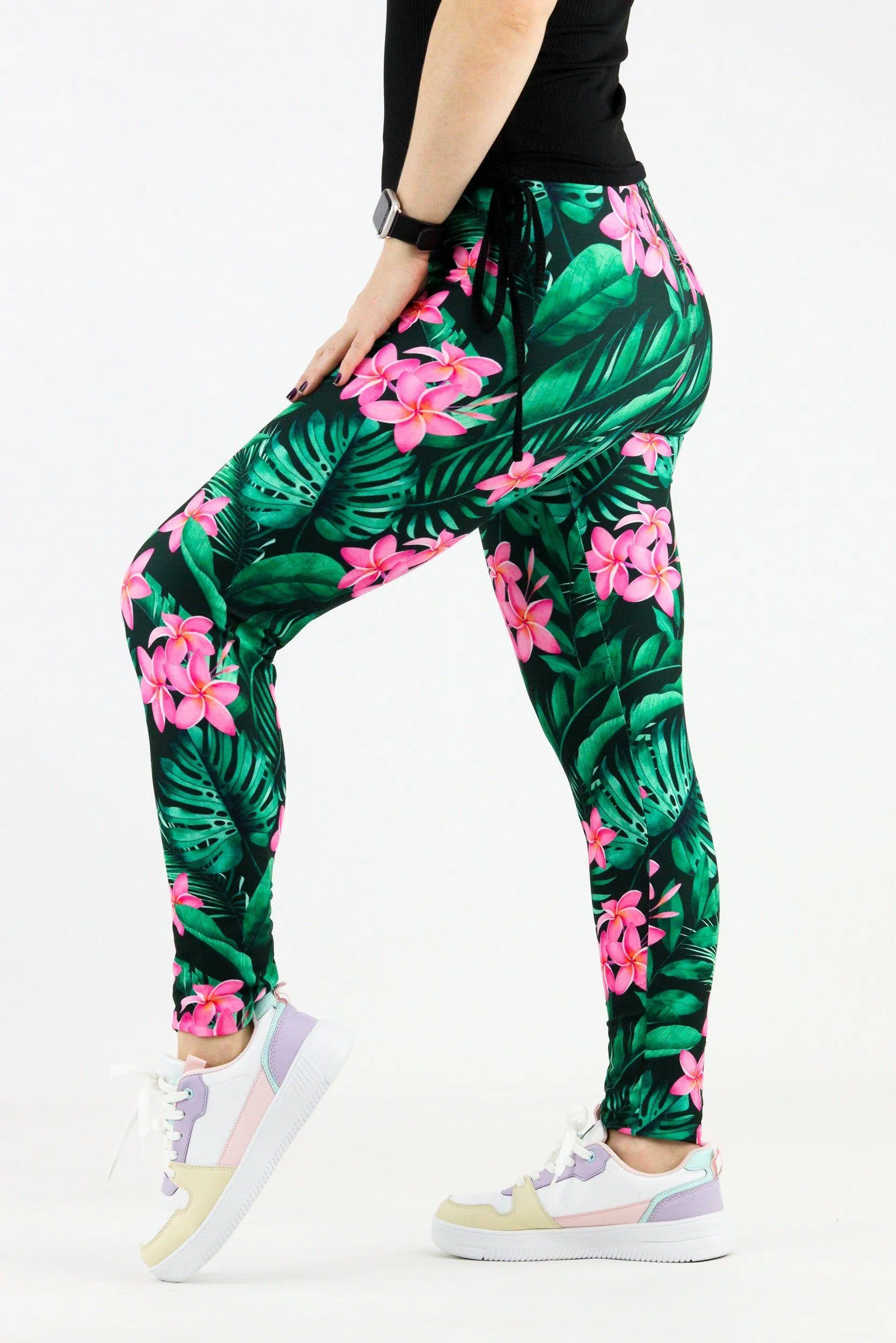 Tropical Oasis - Casual Full Leggings