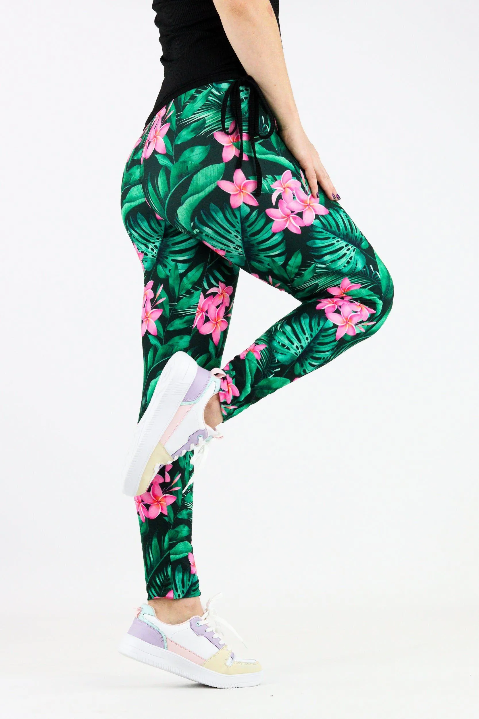 Tropical Oasis - Casual Full Leggings