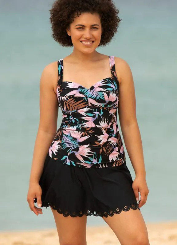 Tummy Control Tankini - Blush Floral