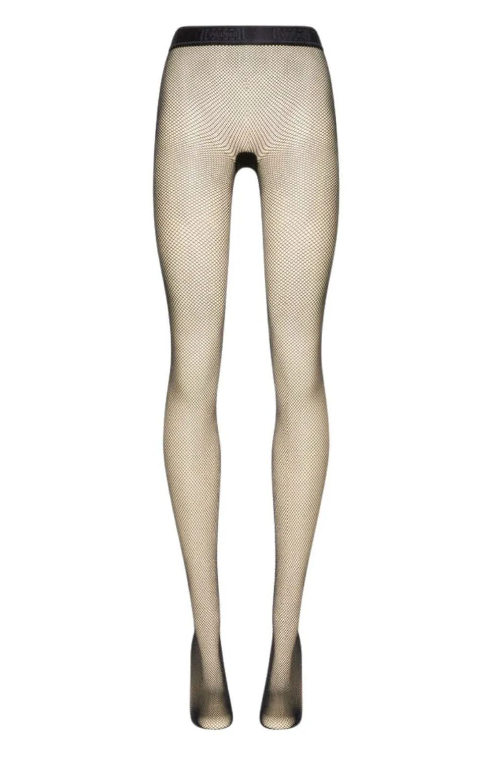 Twenties Black Econyl Fishnet Tights