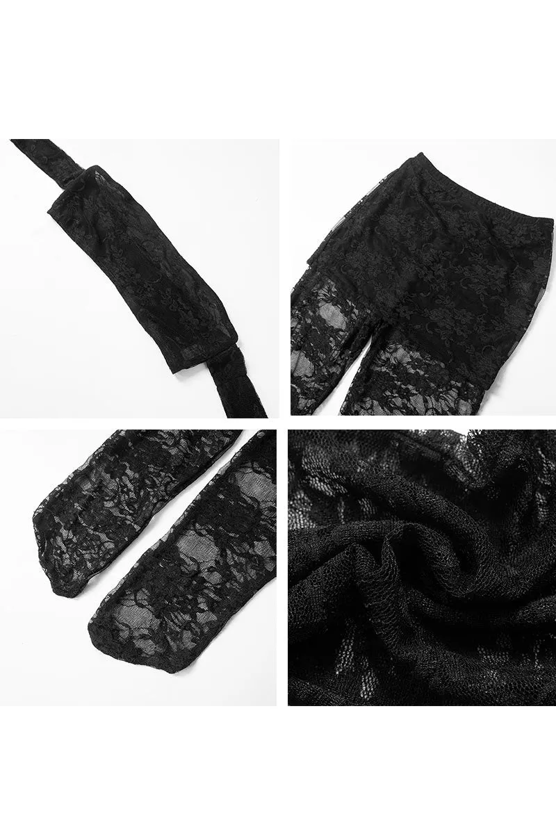 UM0331 Lace Tube and Leggings Set