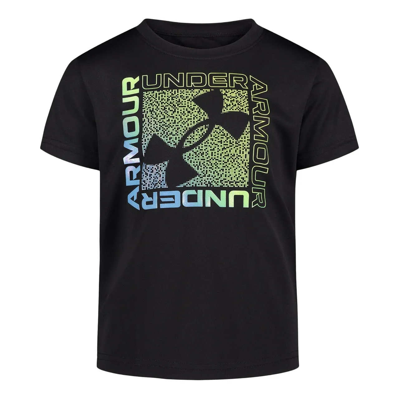 Under Armour Boys' UA Iridescent Core Short Sleeve - Black