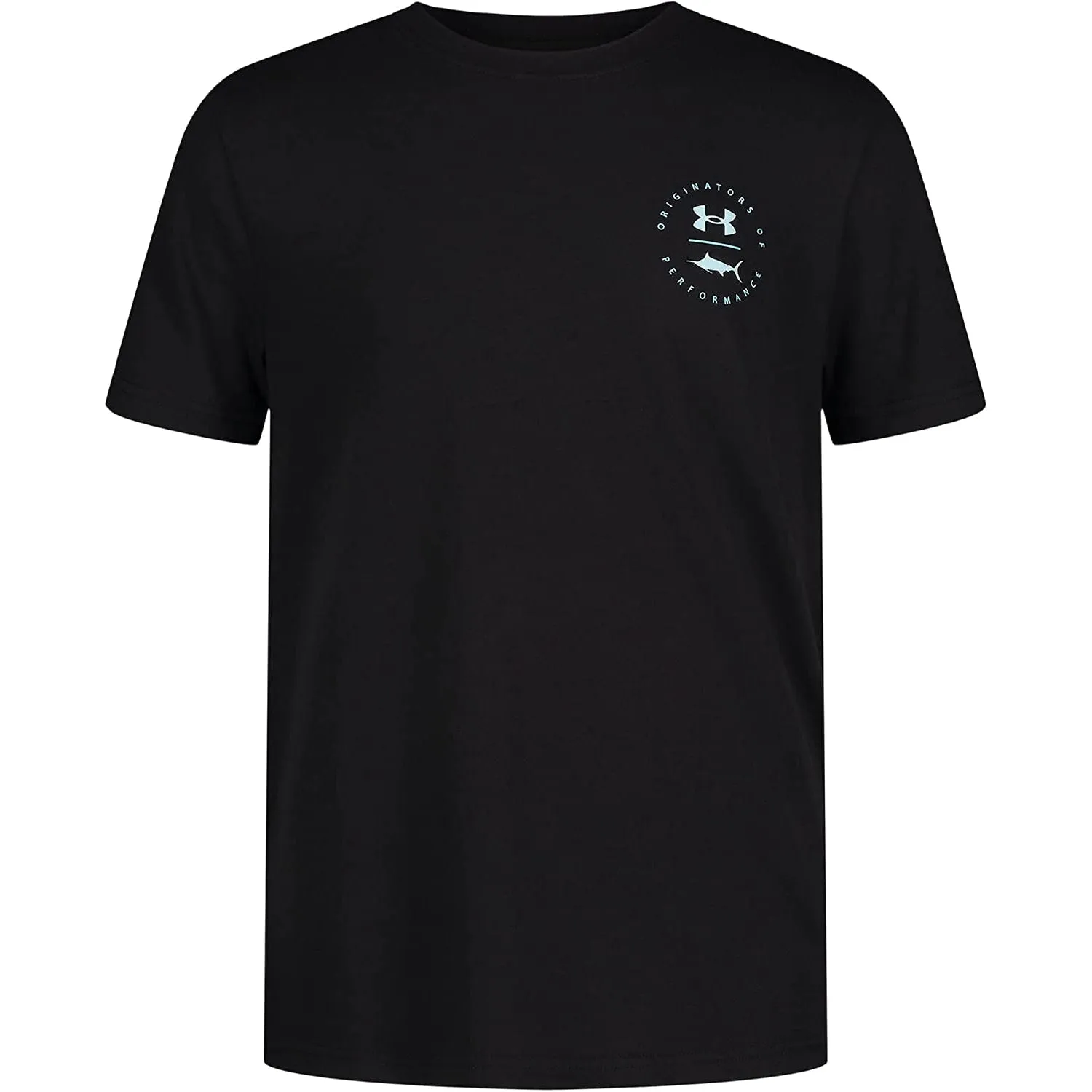 Under Armour Circle Fish Logo Short Sleeve - Black