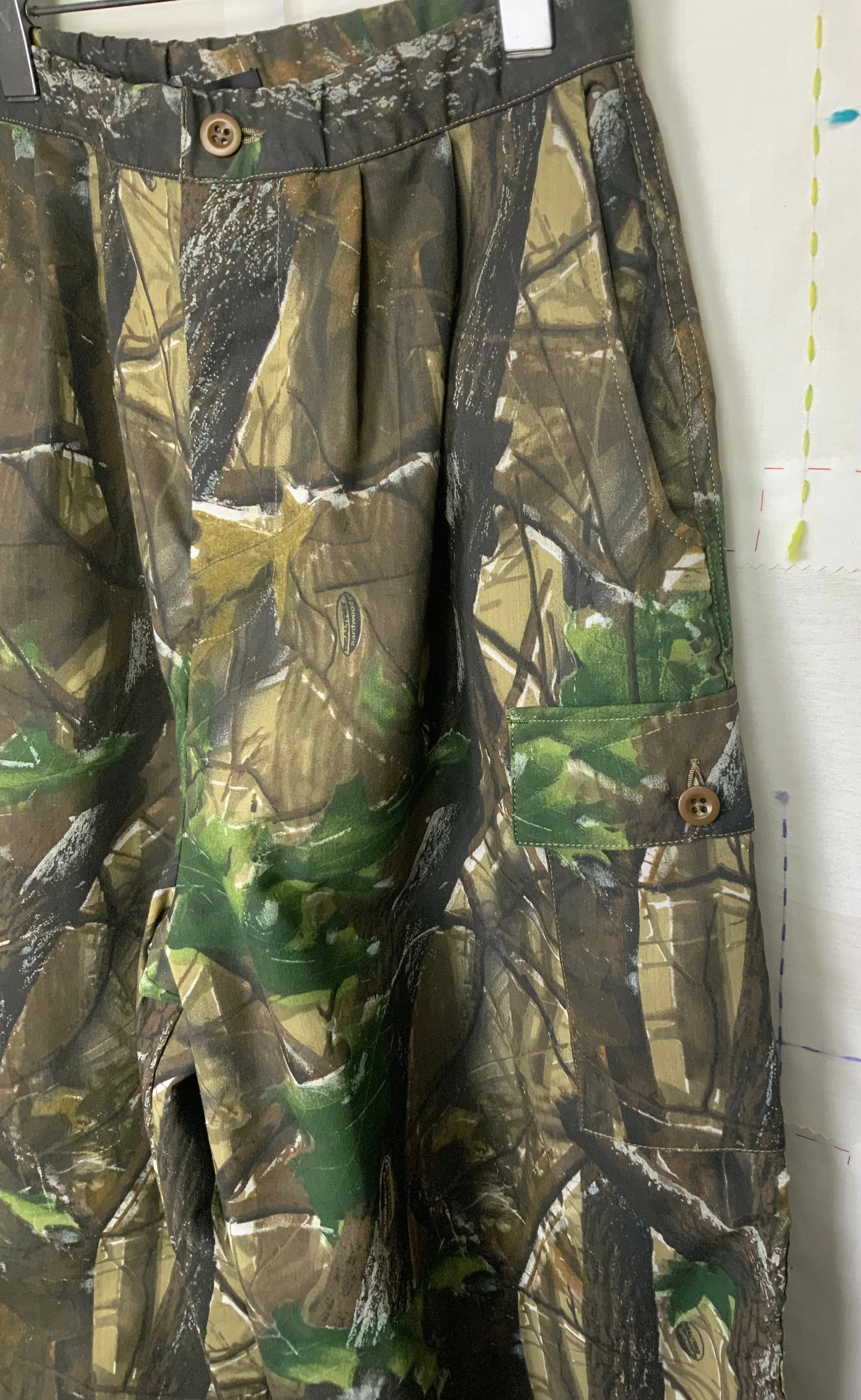 UQNATU  ~  Field Cargo Pant - Woodland Camo