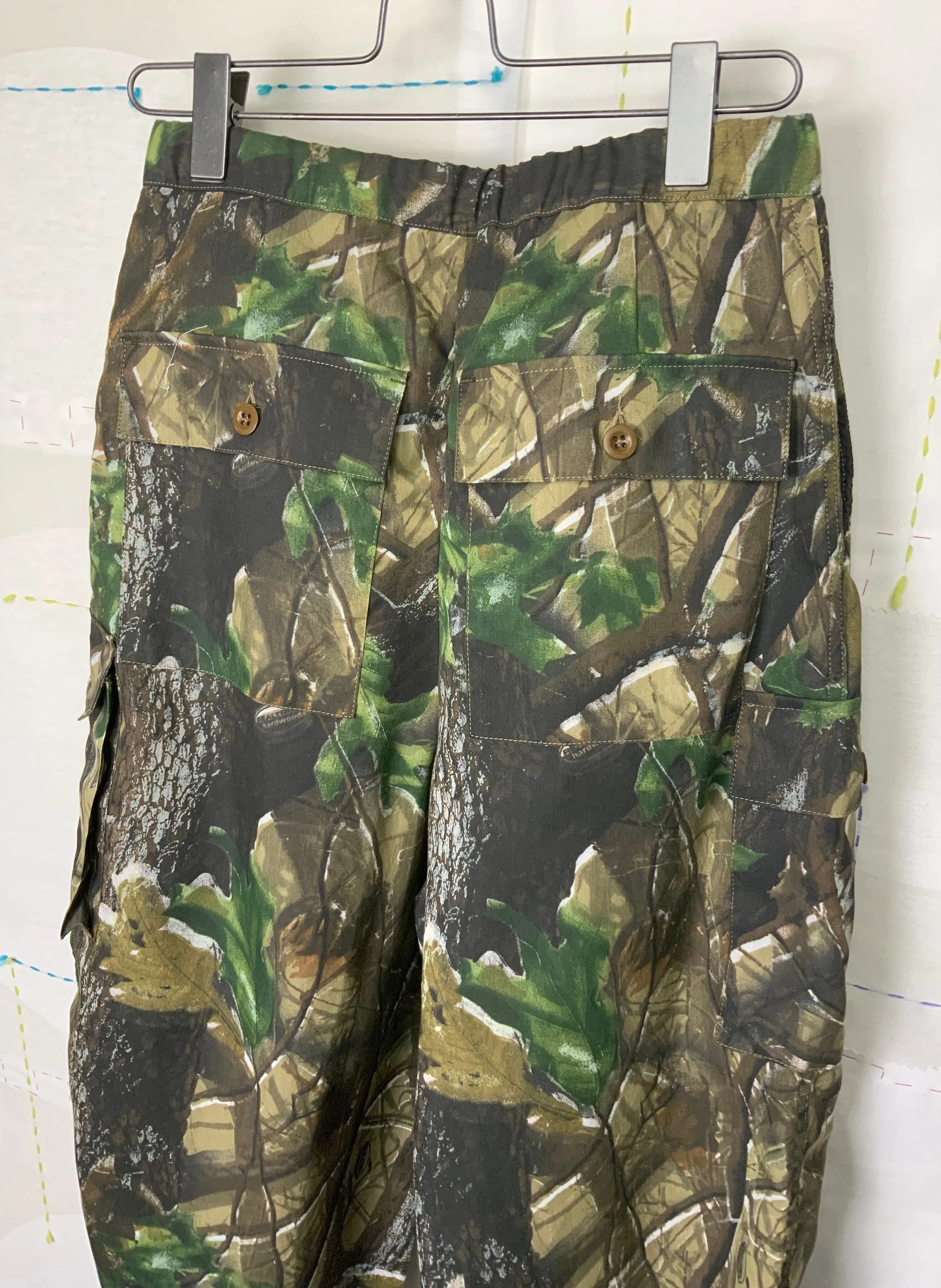 UQNATU  ~  Field Cargo Pant - Woodland Camo