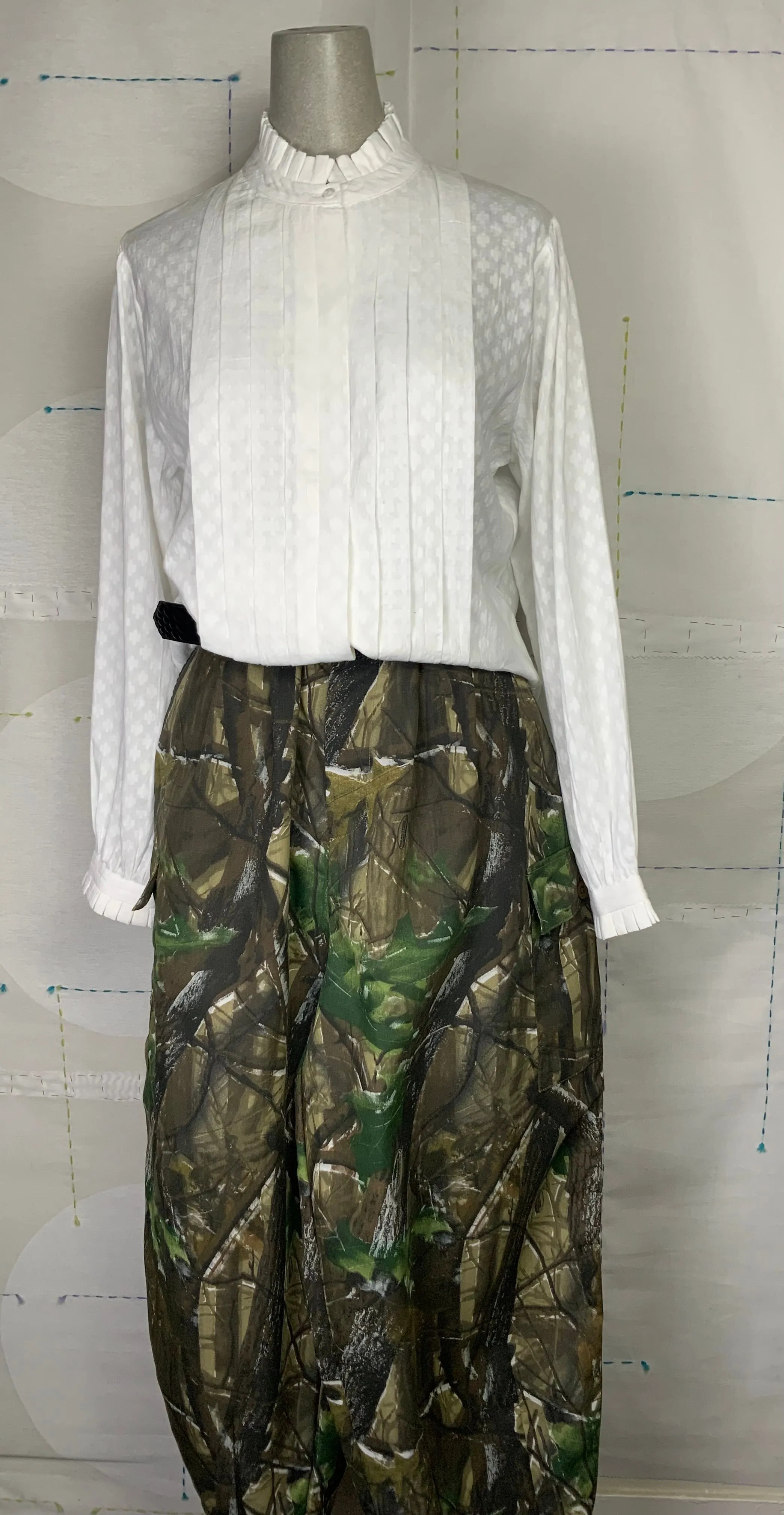 UQNATU  ~  Field Cargo Pant - Woodland Camo