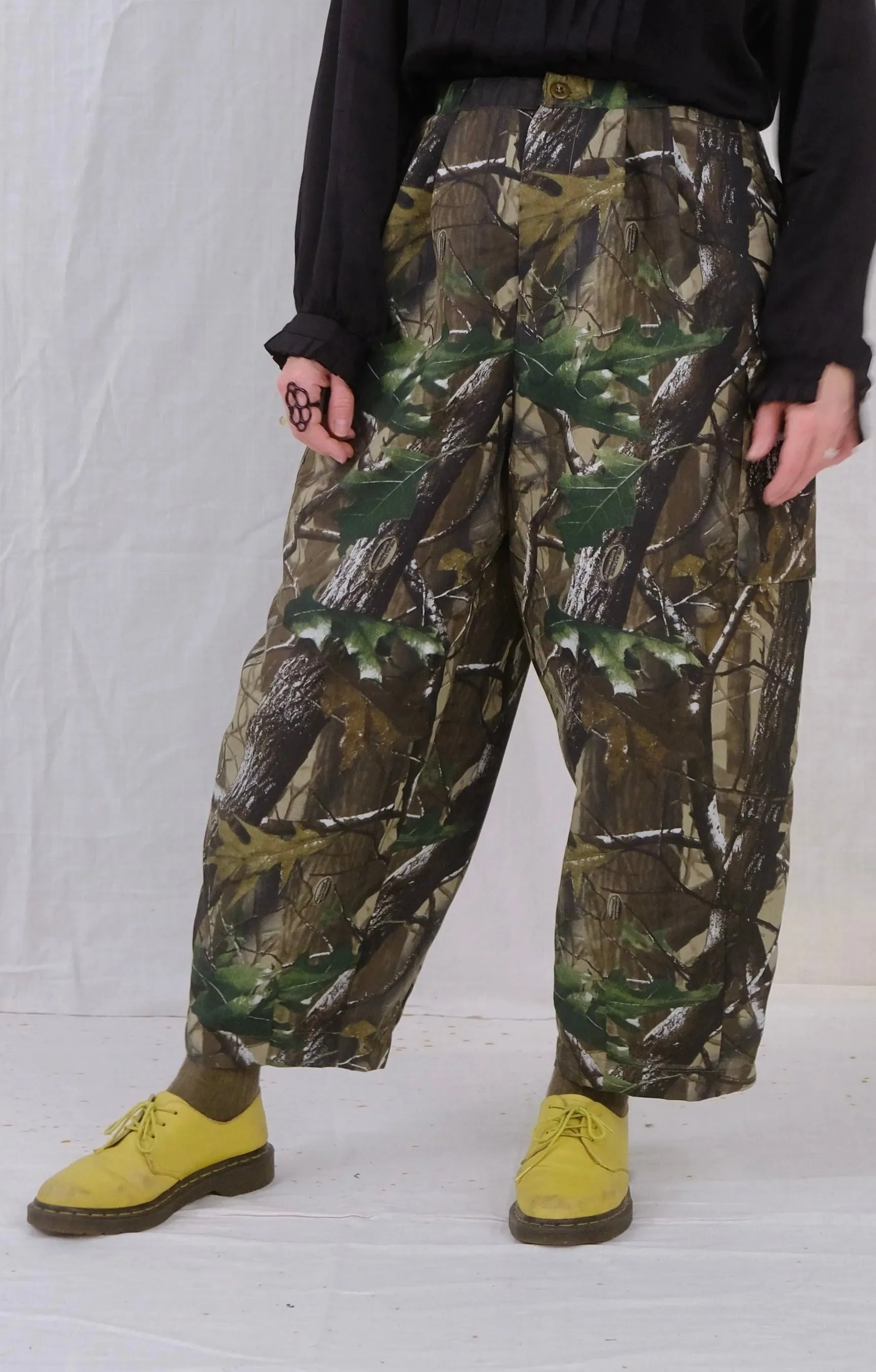 UQNATU  ~  Field Cargo Pant - Woodland Camo