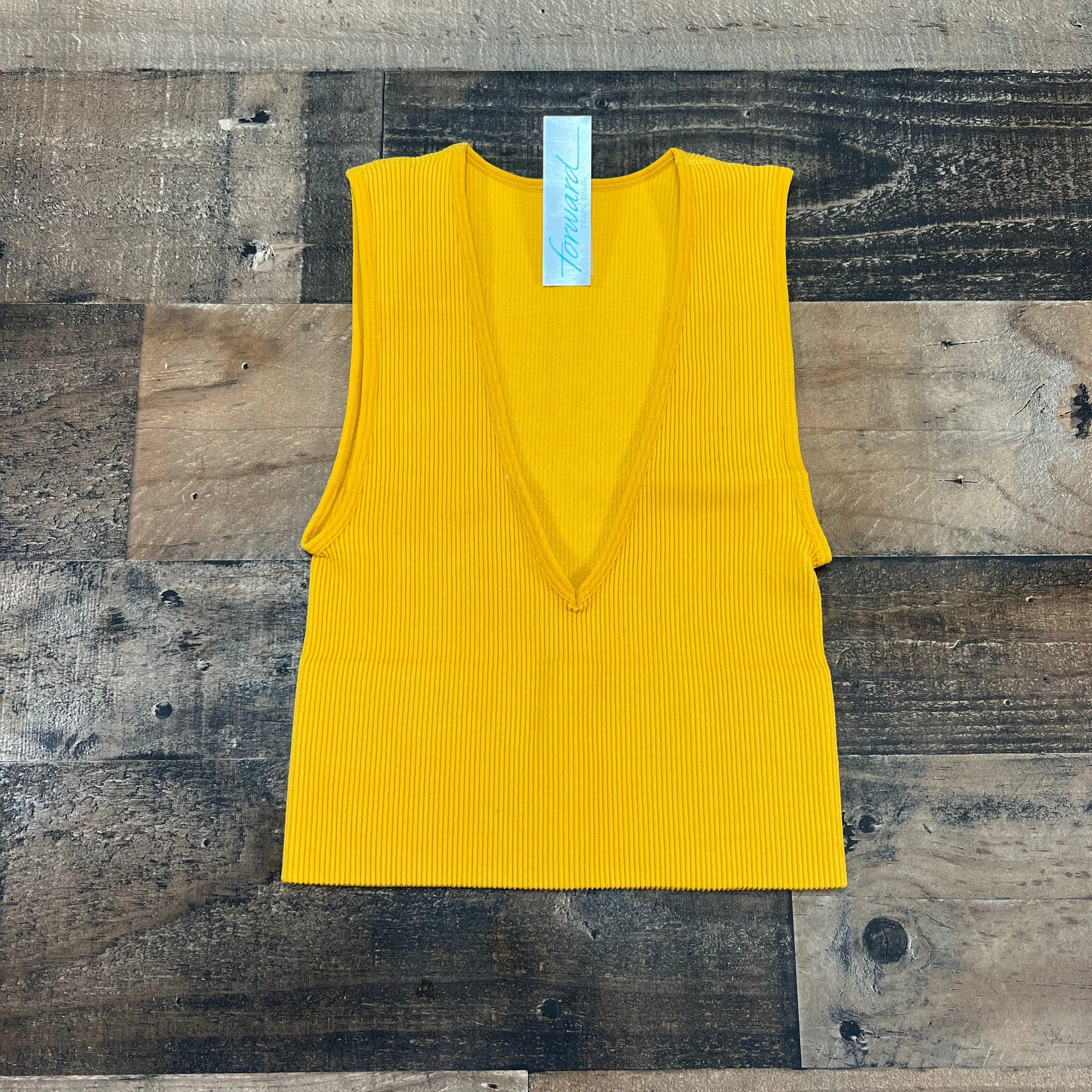 V-Neck Crop Tank