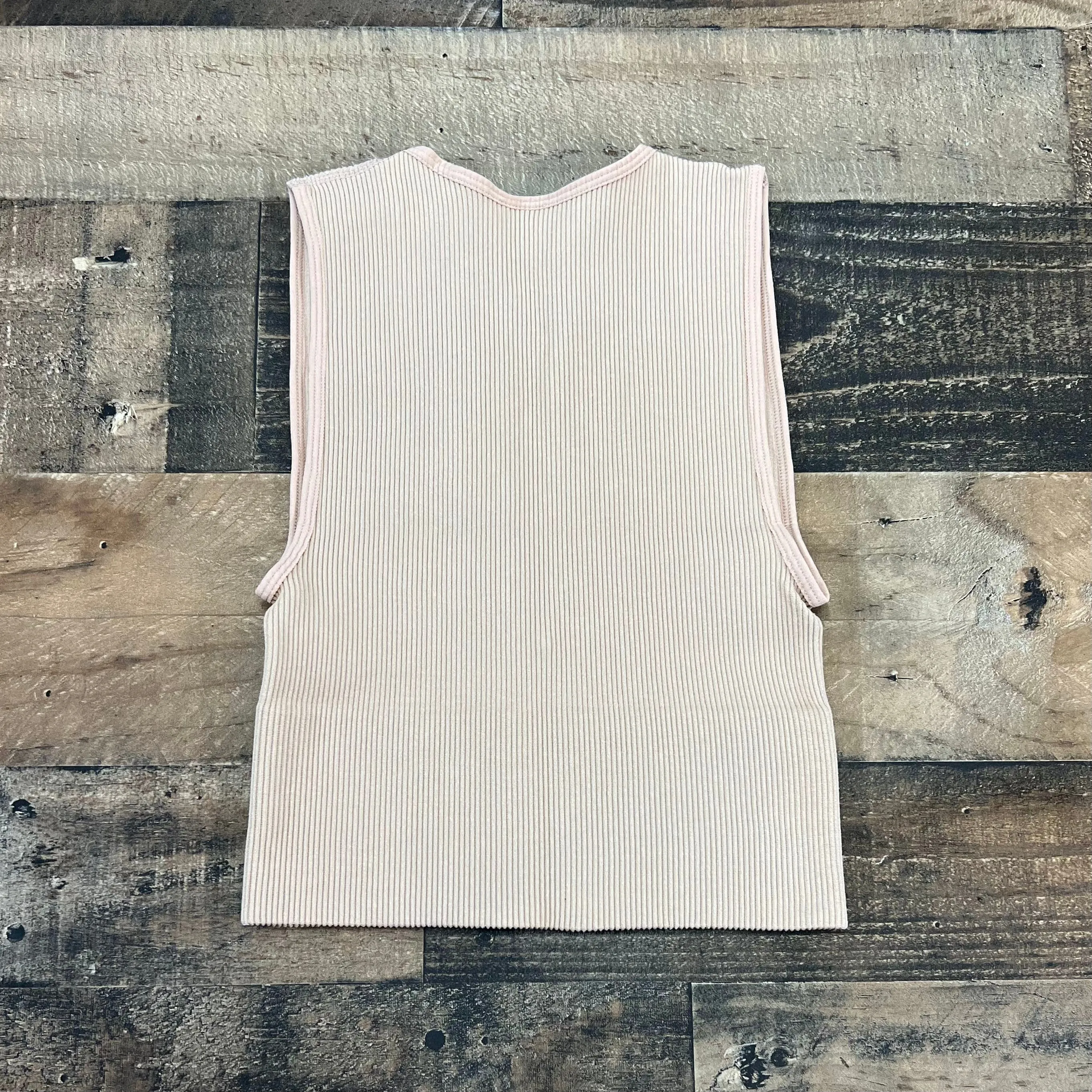 V-Neck Crop Tank