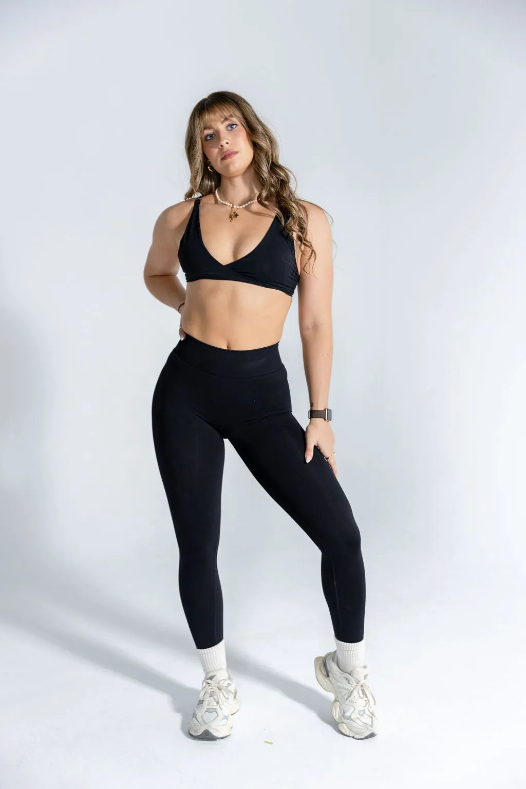 Velvet Seamless Scrunch Leggings