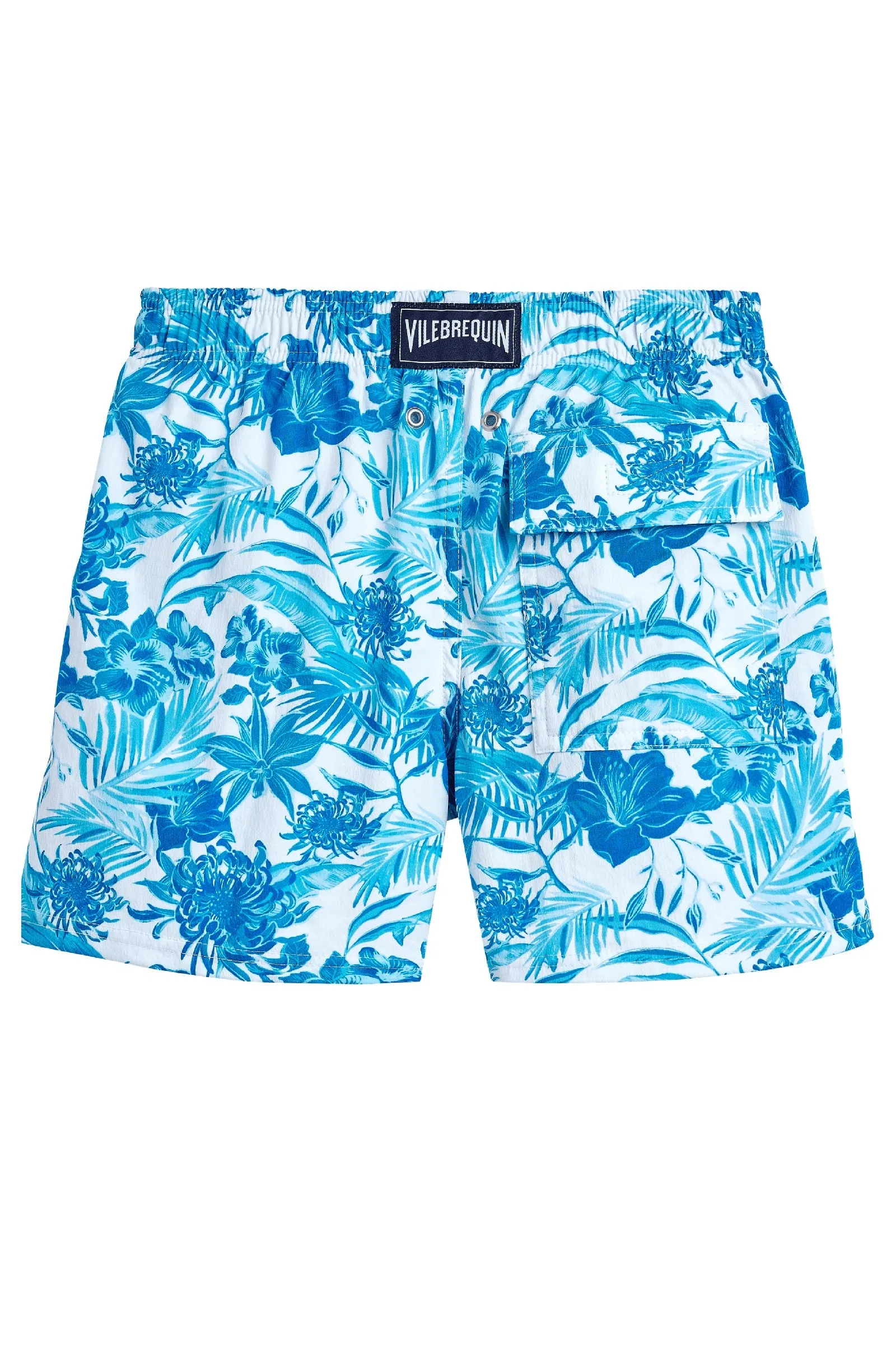 VILEBREQUIN Boys Stretch Swim Shorts Tahiti Flowers