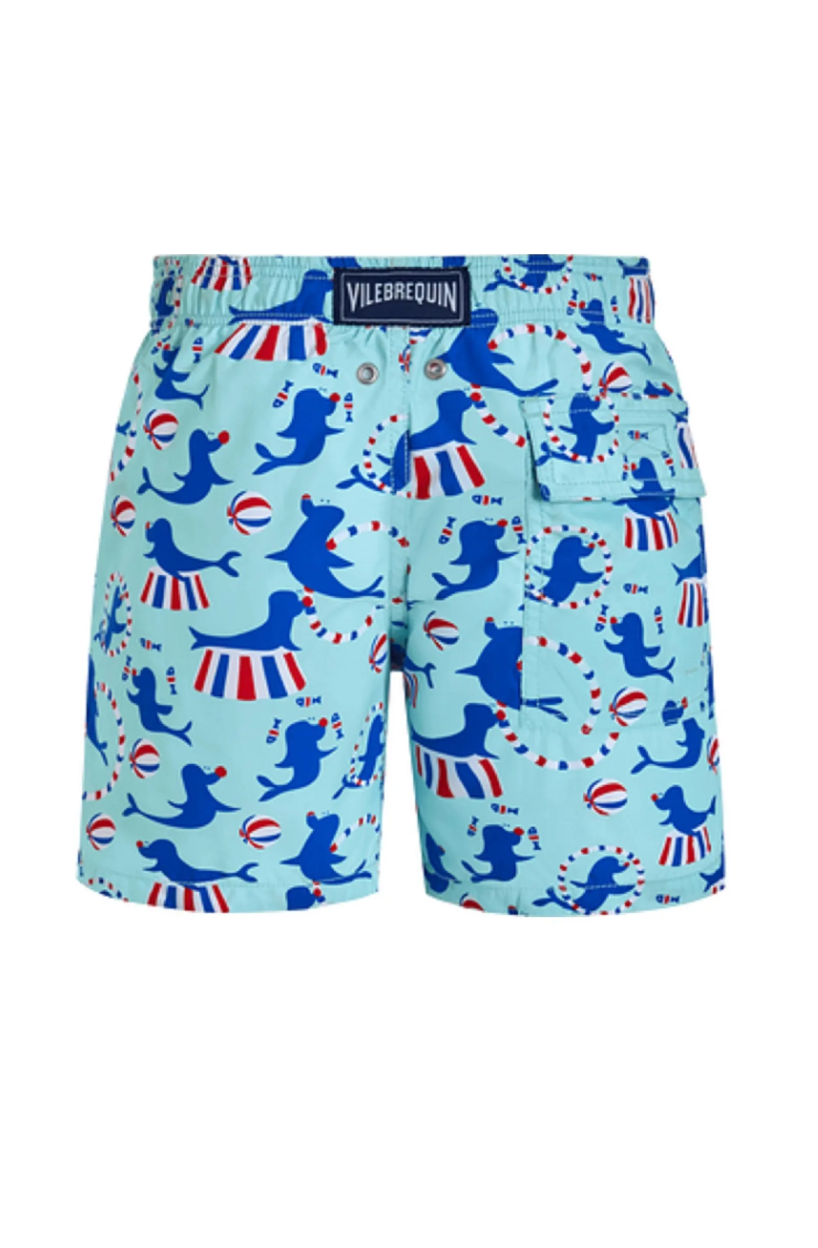 VILEBREQUIN Boys Swim Shorts Circus Seals
