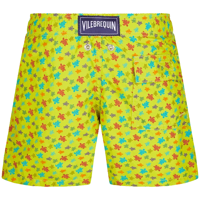 VILEBREQUIN Boys Swim Shorts Micro Tortues Rainbow